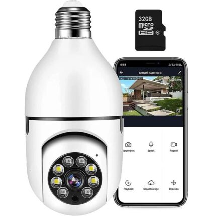 4K BULB CAMERA WIFI NIGHT COLOUR VISION